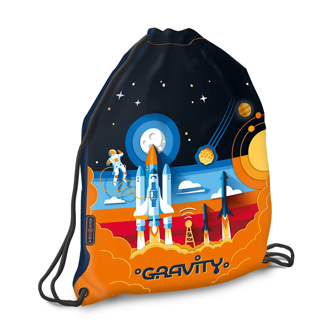 Ars Una: Gravity űrhajós tornazsák, rpostzsák 32x42cm
