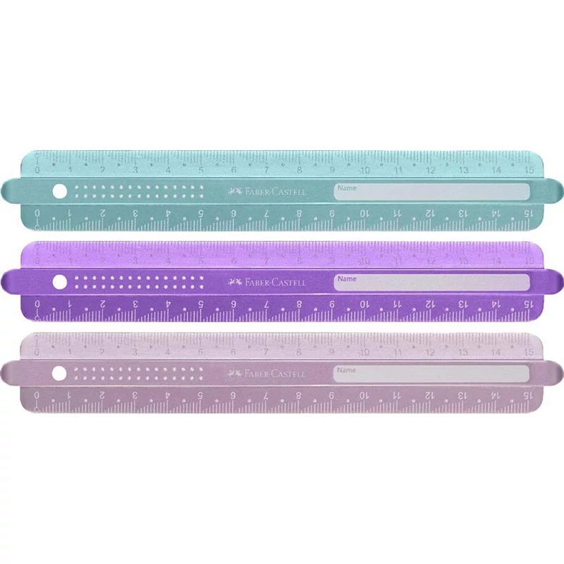Faber-Castell: Sparkle flexibilis vonalzó 15cm-es többféle színben