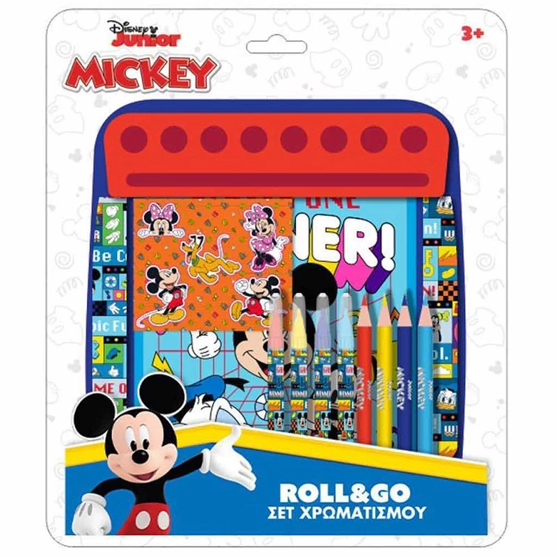 Luna: Roll&Go Mickey Egér színező szett