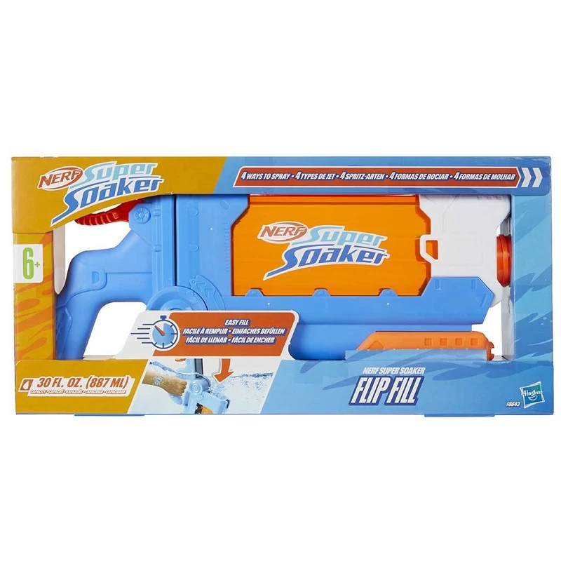 Nerf: Super Soaker Flip Fill vízipuska 887ml-es tartállyal - Hasbro
