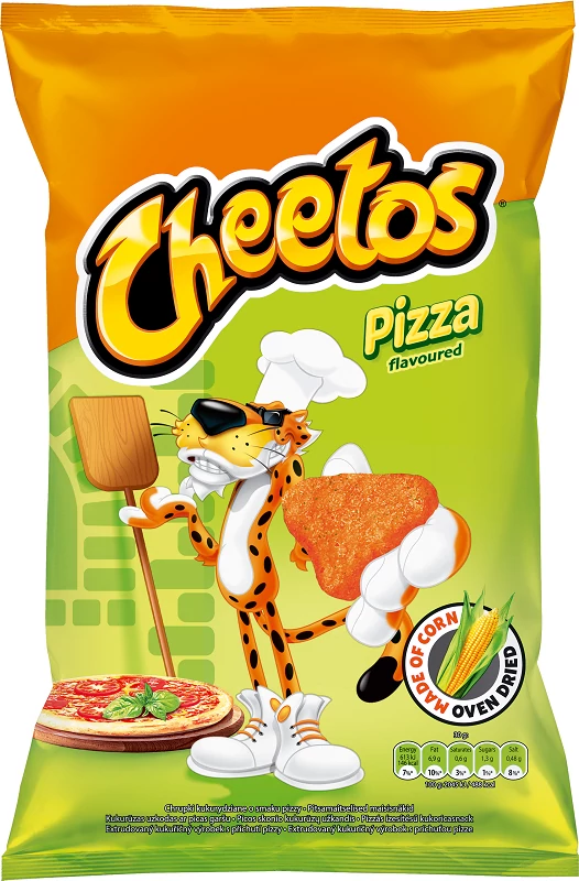 Cheetos pizzás chips 85g