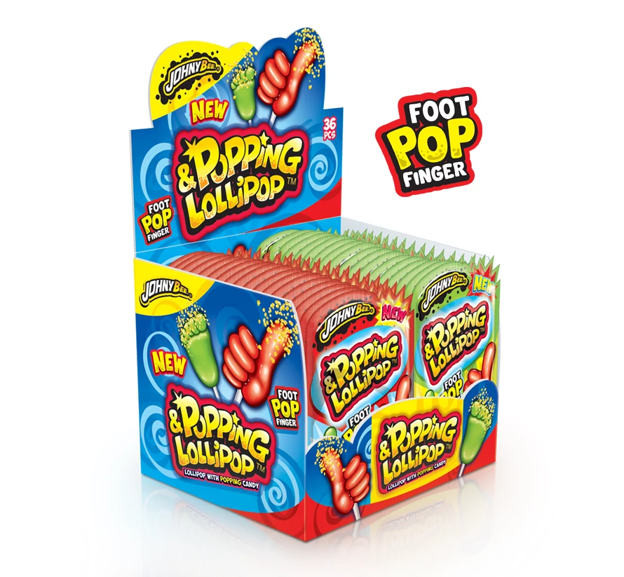 Johny Bee nyalóka és pattogós cukor 36x13g