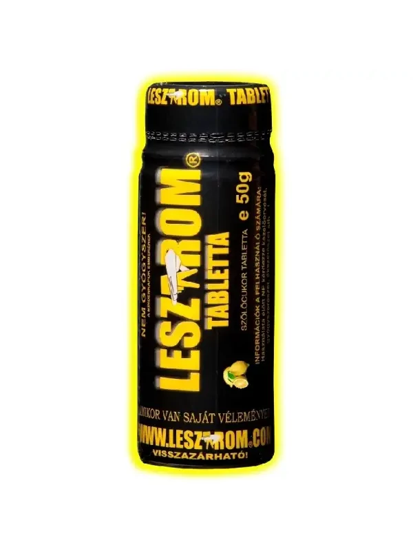 Leszarom tabletta citrom ízű 45g