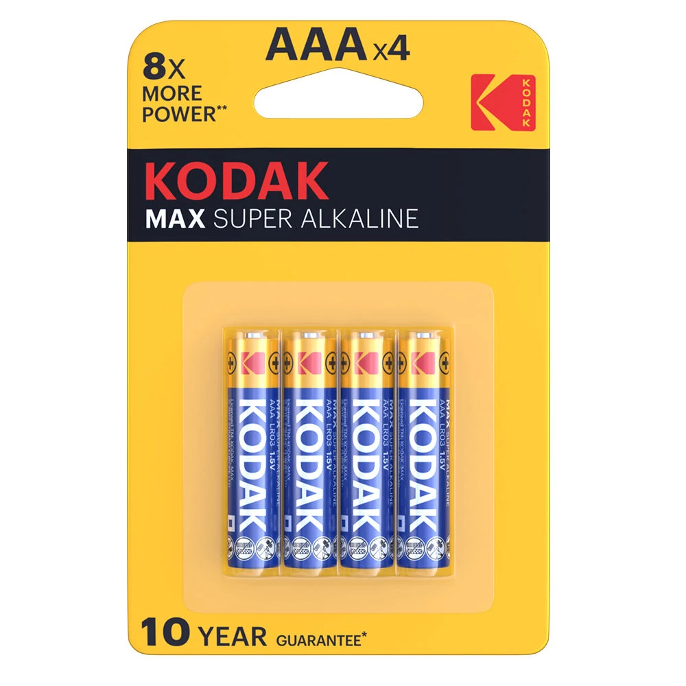 Kodak max alkáli mikroelem 1,5V B4 30952812