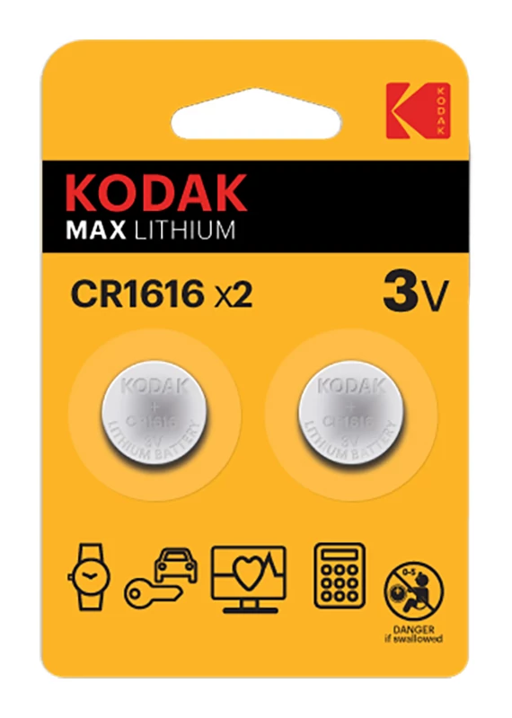 Kodak ultra lithium gombelem CR1616 B2