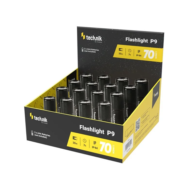 Technik elemlámpa 9 leddel MT-P9