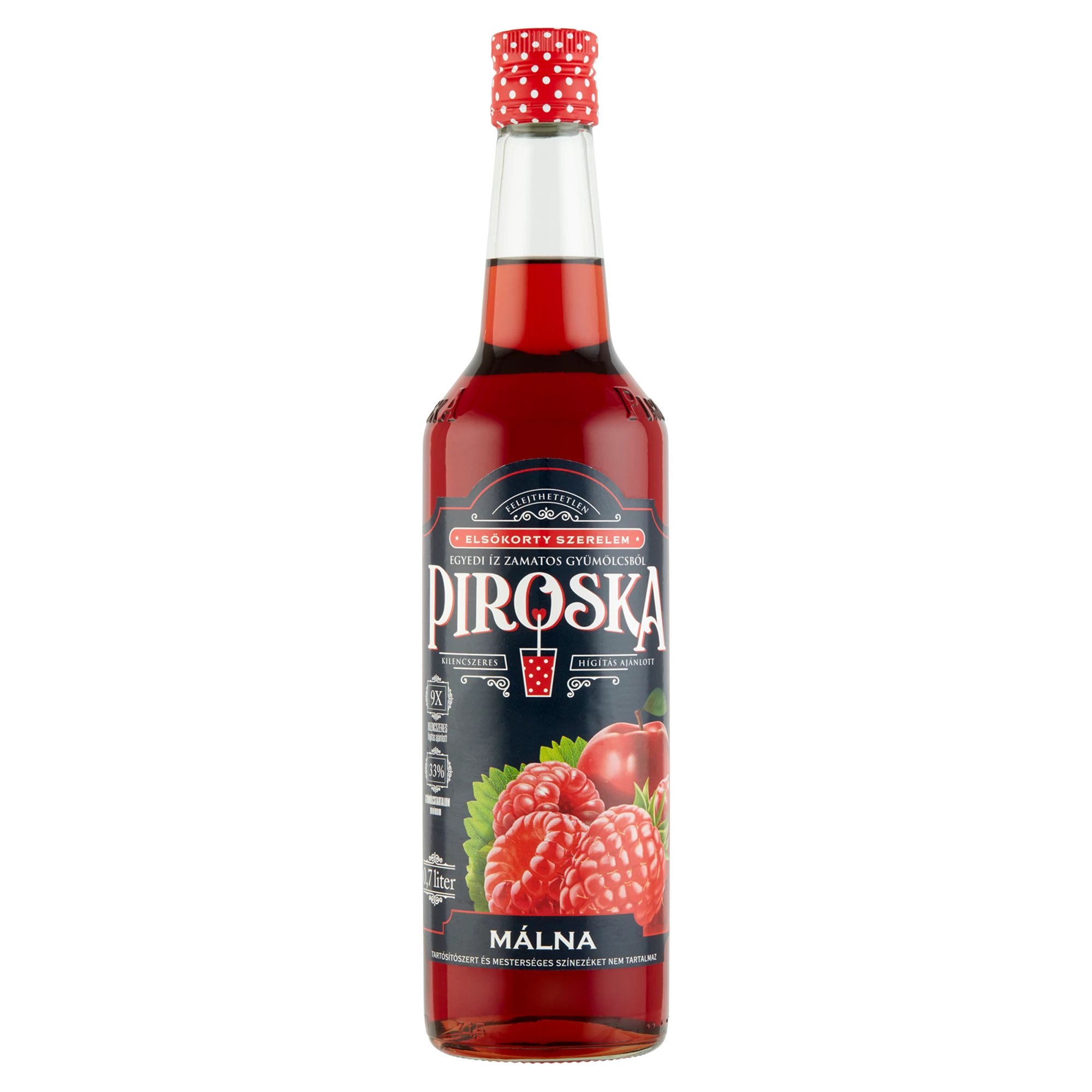 Piroska Málna ízű szörp 0,7l
