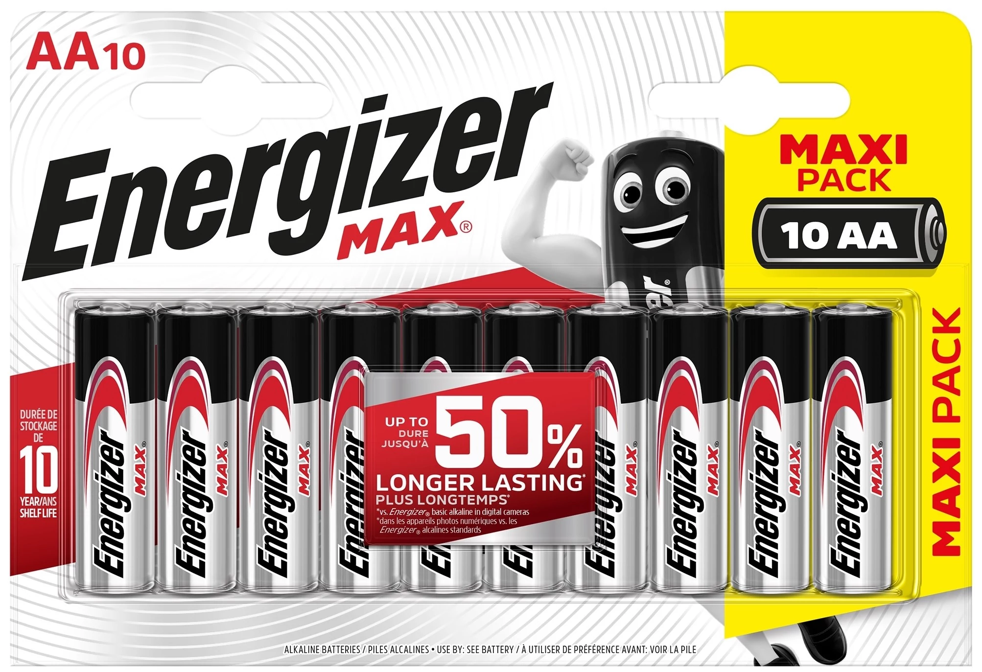 Energizer max alkáli mikroelem AAA 10db