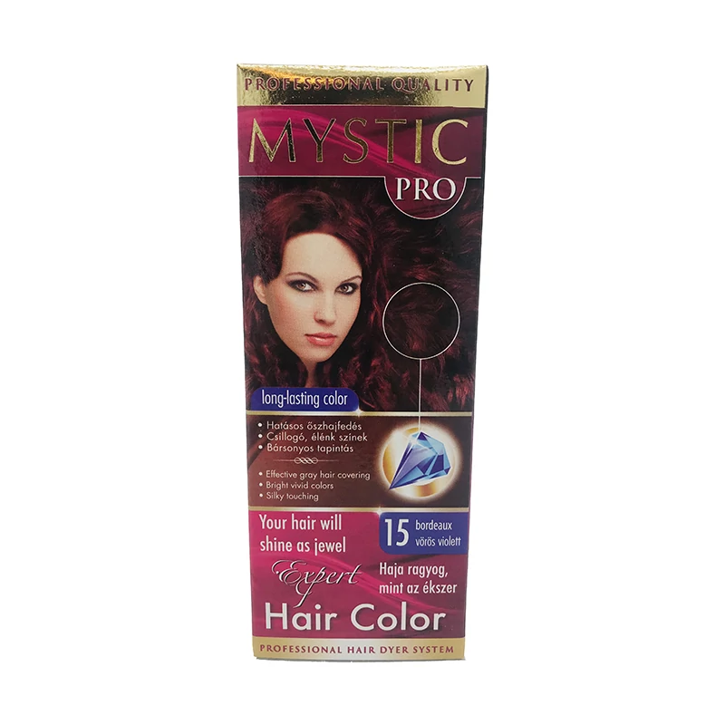 Mystic pro vörös violett hajfesték 15