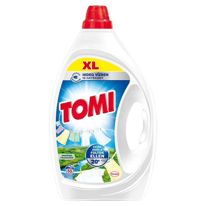 Tomi amazónia mosógél 2,475L 55mosás