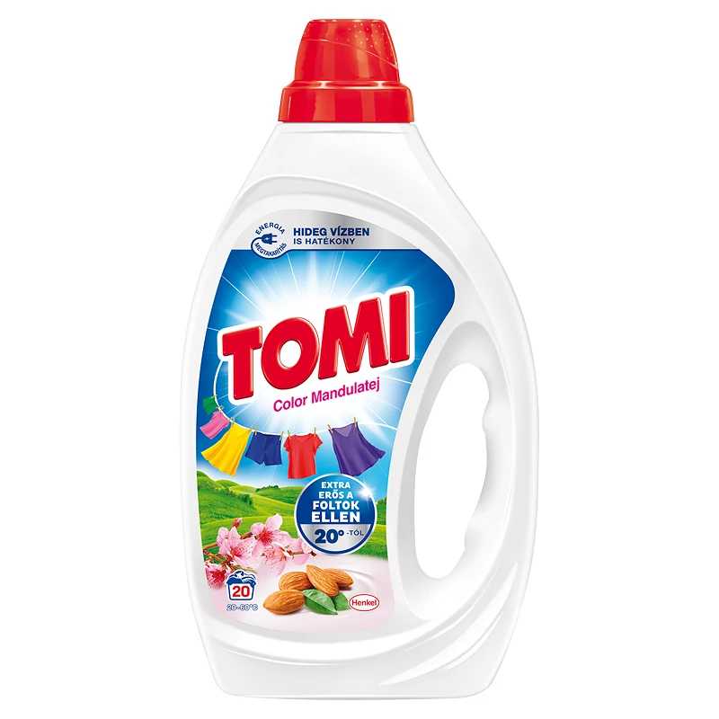 Tomi almond milk color mosógél 0,9L 20mosás