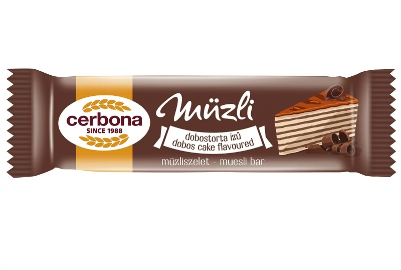 Cerbona dobostorta ízű  müzliszelet 20g