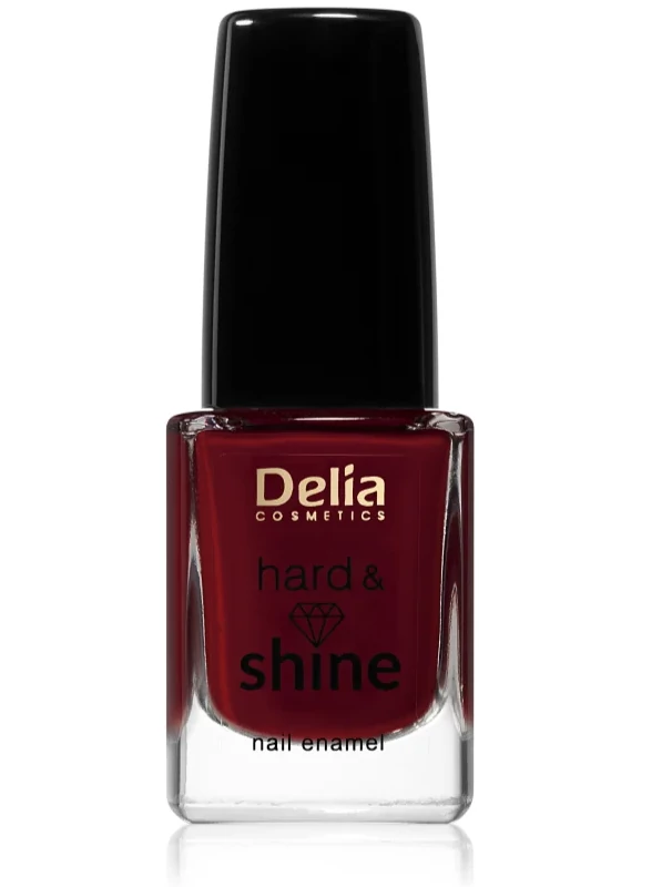 Delia hard & shine bordó színű körömlakk 11ml 809