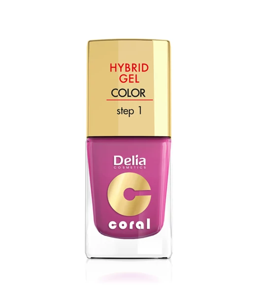 Delia hybrid gel fukszia színű körömlakk 11ml 21