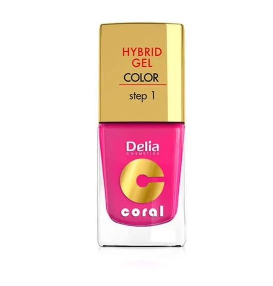 Delia hybrid gel pink színű körömlakk 11ml 03