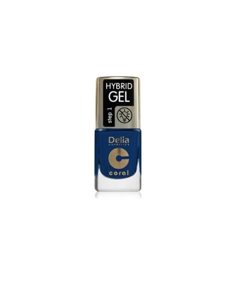 Delia hybrid gel sötétkék színű körömlakk 11ml 127
