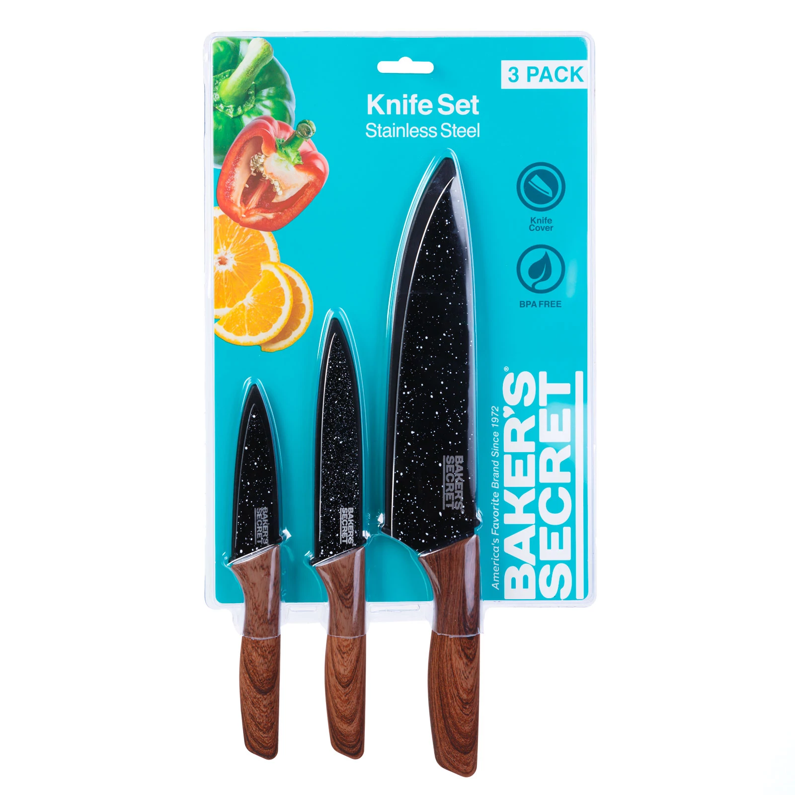 Baker's Secret késkészlet 3db-os 00991