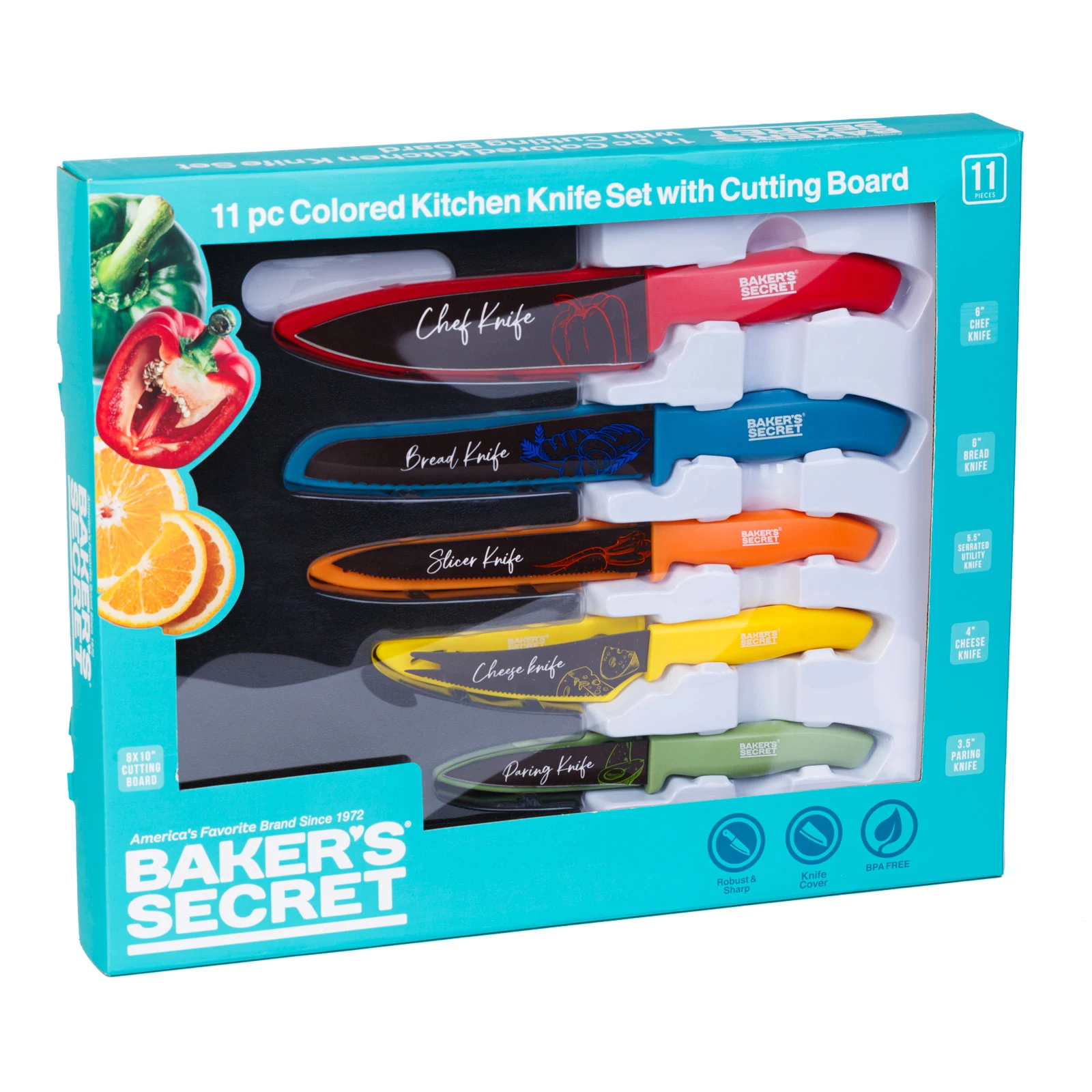 Baker's  Secret késkészlet 11db-os 00993