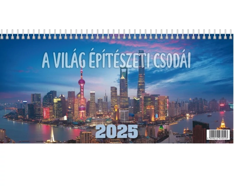 T-Calendar A világ építészeti csodái asztali naptár 2025