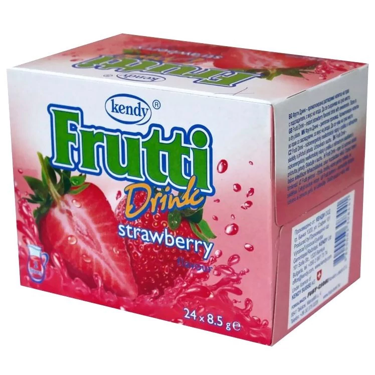 Frutti eper ízű italpor 24x8,5g