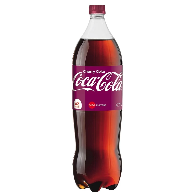 Coca-Cola Cherry colaízű szénsavas üdítőital cseresznye ízesítéssel 1,75 l