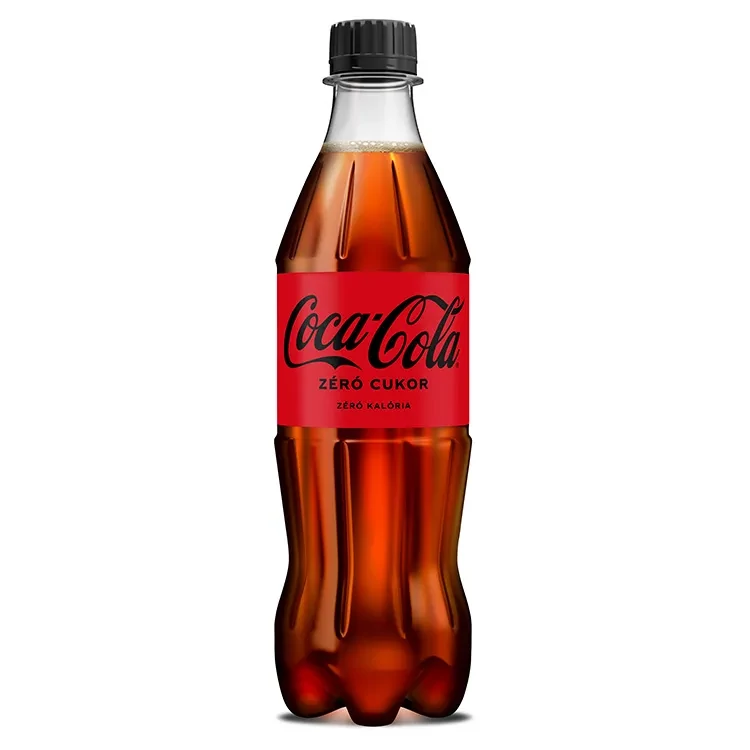 Coca-Cola zéro cukor colaízű energiamentes szénsavas üdítőital édesítőszerekkel 500 ml