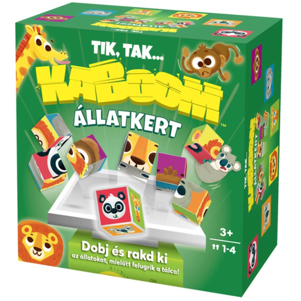 Kaboom Állatkert társasjáték