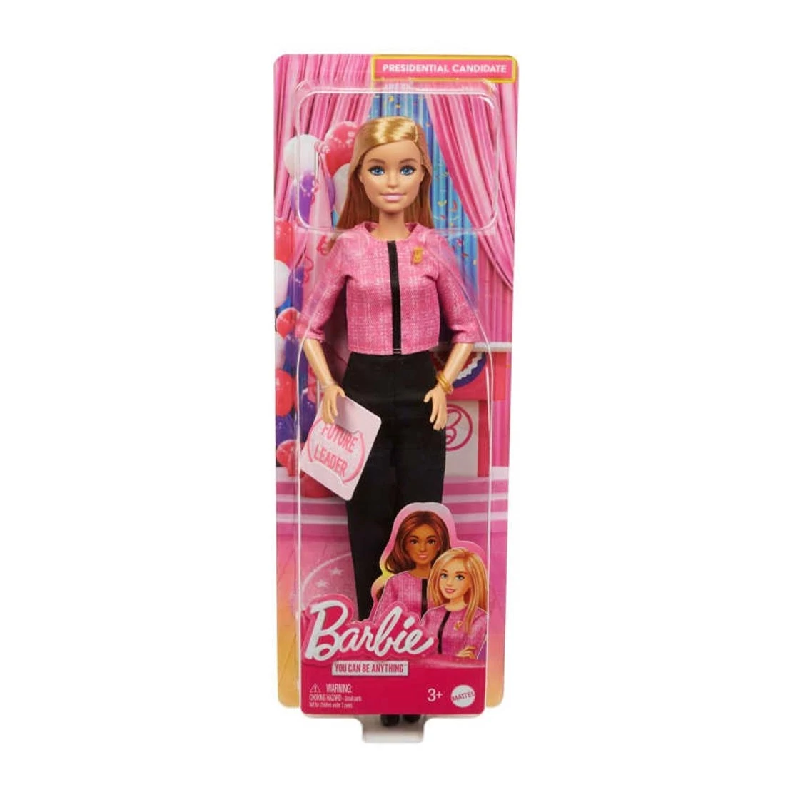 Barbie: Barbie Elnök szőke baba - Mattel