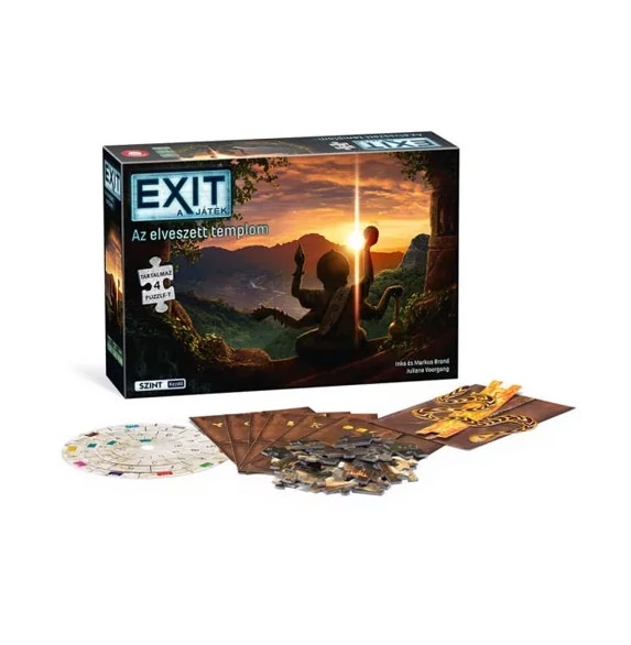 EXIT - Az elveszett templom puzzle társasjáték - Piatnik