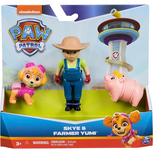 Mancs őrjárat: Skye kiskutya és Farmer Yumi szett - Spin Master