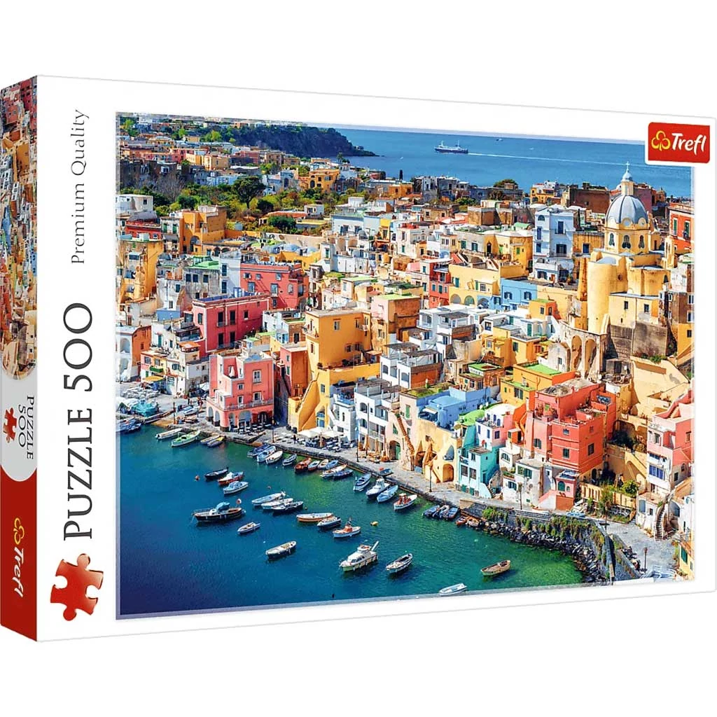 Procida, Campania, Olaszország 500db-os puzzle - Trefl