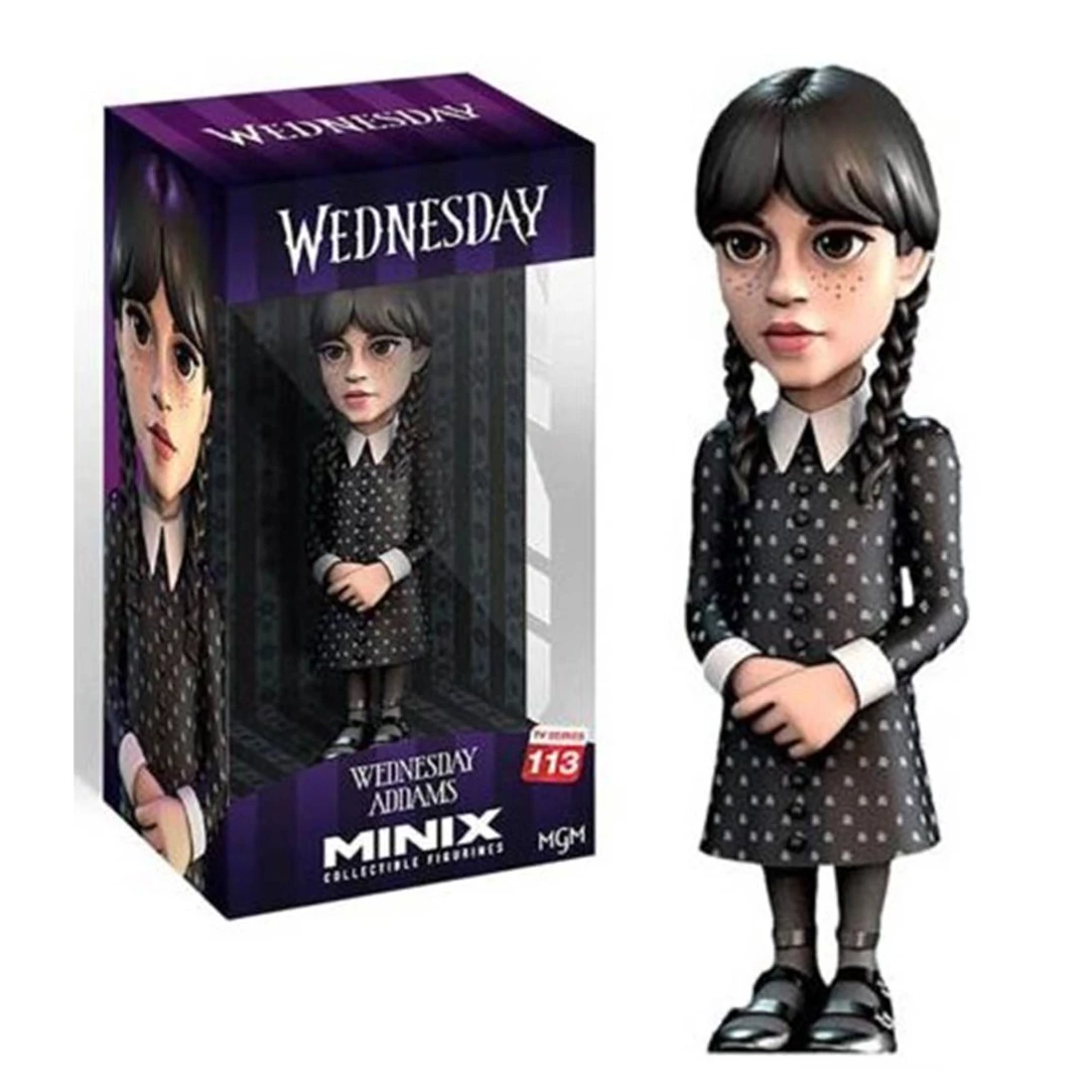 MINIX - Wednesday Adams prémium karakter figura 12cm