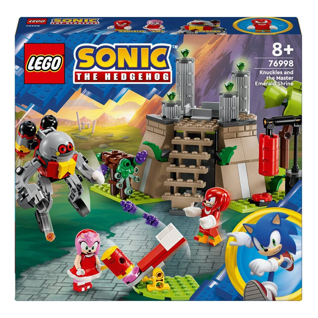 LEGO®: Sonic the Hedgehog™ Knuckles és a Master Emerald szentély (76998)