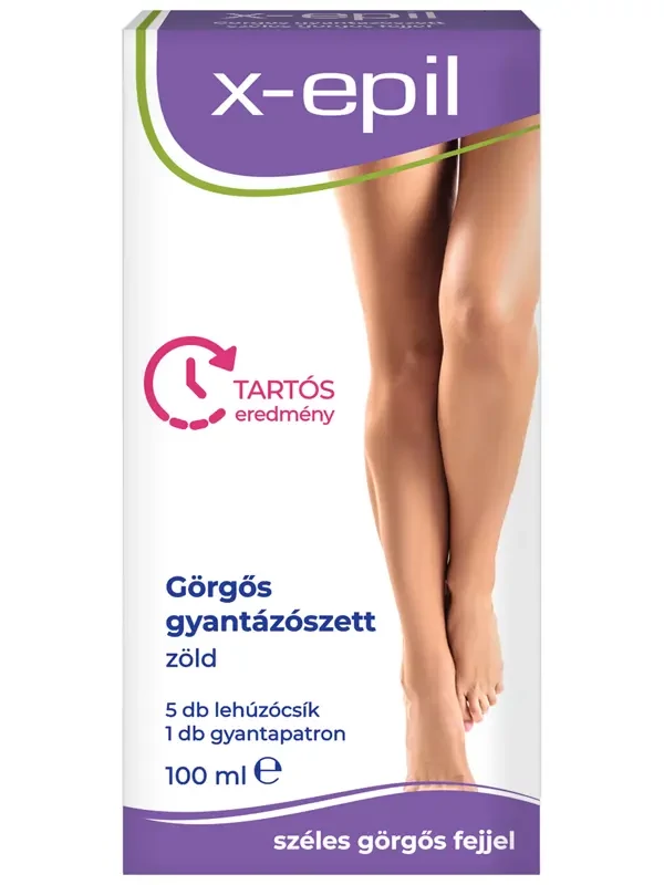 X-Epil Görgős gyantázószett érzékeny bőrre 100ml