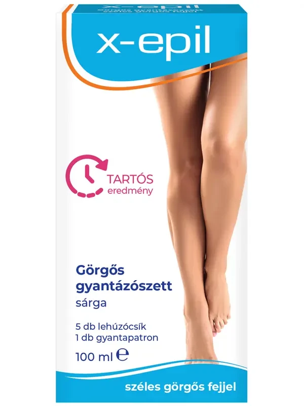 X-Epil görgős gyantázószett normál bőrre 100ml