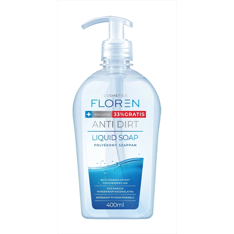 Floren antidirt folyékony szappan 400ml