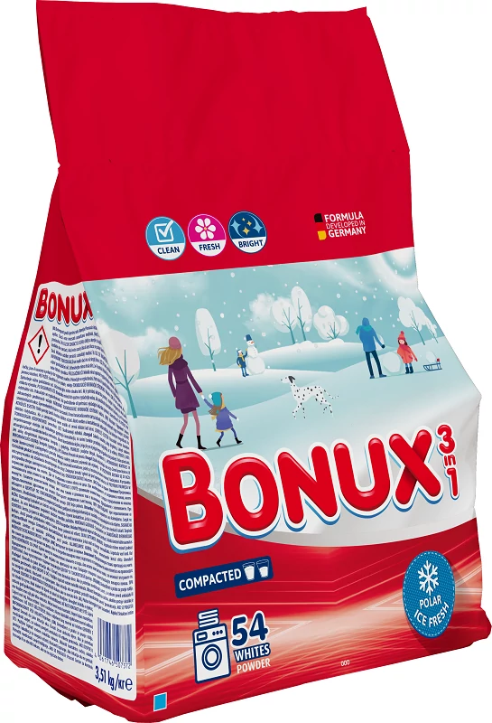 Bonus ice fresh 3in1 3,51kg 54mosás
