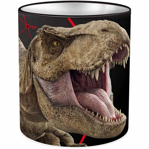 ÍRÓSZERTARTÓ HENGER ALAKÚ JURASSIC WORLD 10*11CM 98129