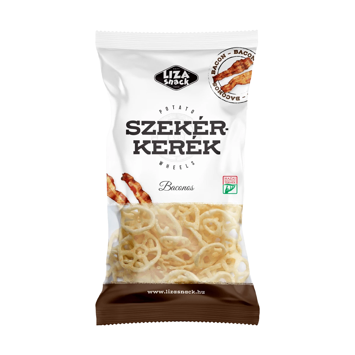 Liza szekérkerék baconos burgonyaszirom 40g
