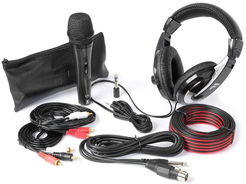 Fenton SH400 DJ Kiegészítők (Mikrofon| fejhallgató + kábelek)
