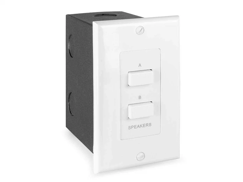 Power Dynamics PDWS2 Falba építhető hangszóró választó| A/B| nyomógombos