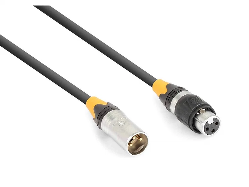 PD Connex CX104-12 IP65 VÍZÁLLÓ DMX / XLR 3Pin Jelkábel (XLR mama - XLR papa) - (12 m)
