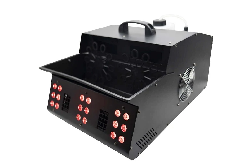 Thunder SMB-2000 nagy teljesítményű füst és buborékgép beépített RGB leddel