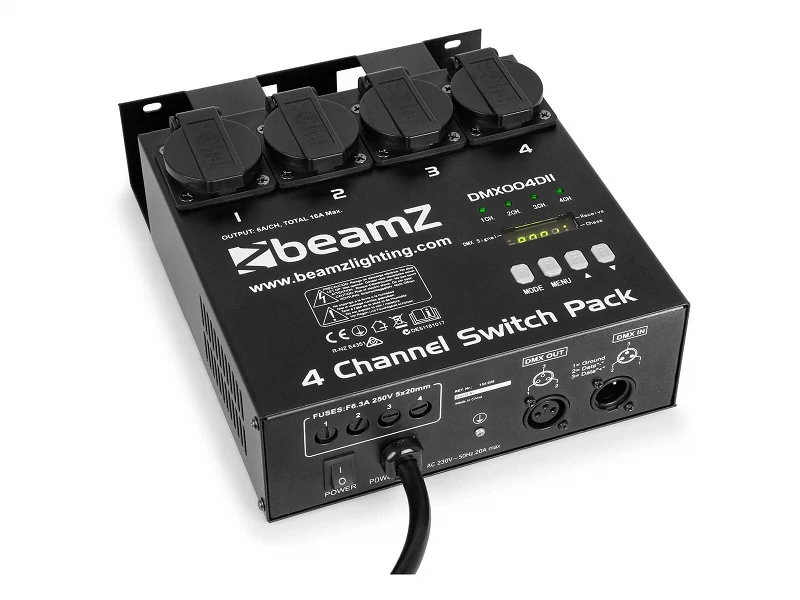 BeamZ 4-Channel Switch Pack II - 4 csatornás kapcsolósor