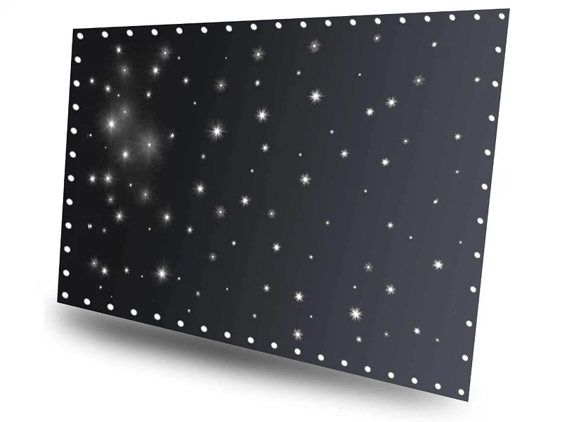 BeamZ SPW96C csillogó fal| 96xHideg fehér LED| DMX| 3x2m