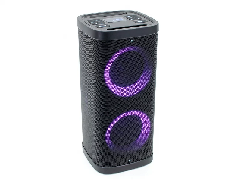 Thunder XBASS-26 200W hordozható party hangfal (USB/SD/BT/FM) + LED fény