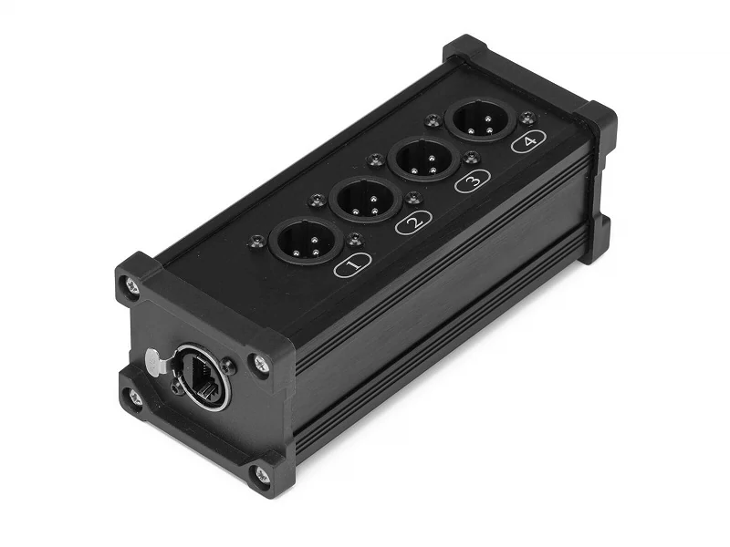 PD Connex CX185 Tápcsatlakozó elosztó doboz| (RJ45 + 4 db XLR3M)