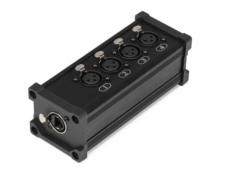 PD Connex CX187 Tápcsatlakozó elosztó doboz| (RJ45 + 4 db XLR3F)
