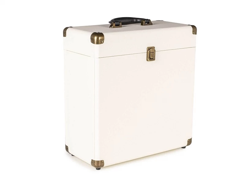 Audizio RC32 Vinyl Record Case Bakelit lemez tartó - Krém
