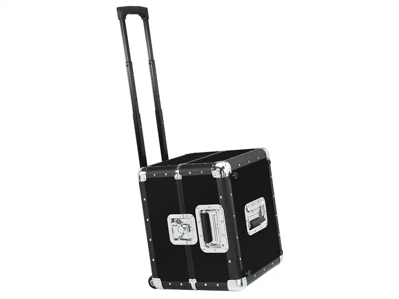Reloop 120 Trolley Record Case Black Gurulós bakelit lemez tartó